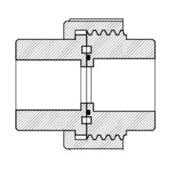 PVC Union (Slip X Slip)