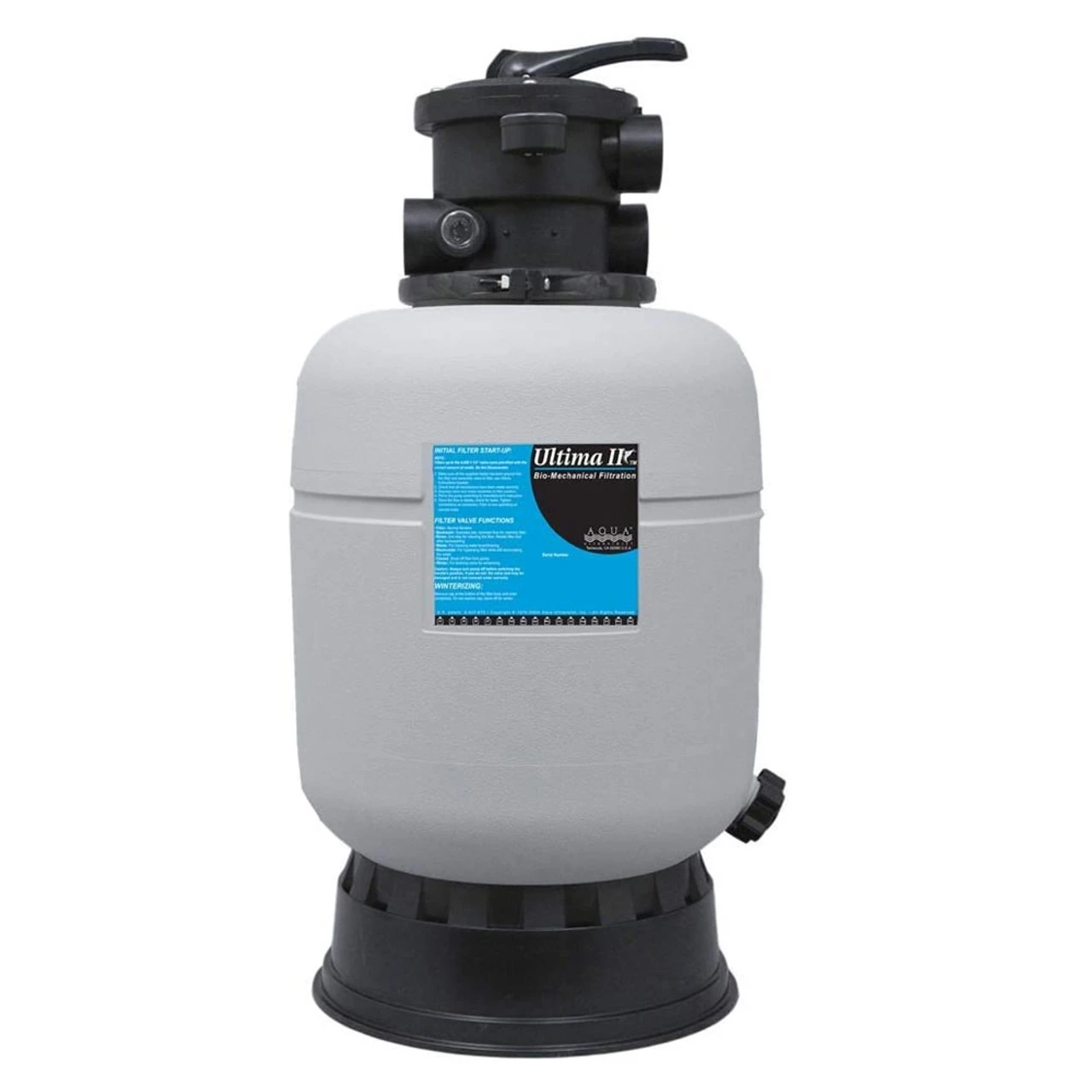 Aqua Ultraviolet Ultima II Filter - 1-1/2 Or 2-Inch Top Valve - Image 3
